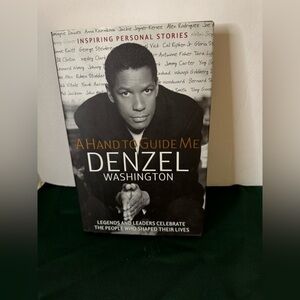 A Hand to Guide Me: Denzel Washington HC 1st Edition in EUC